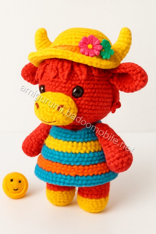 Amigurumi Highland Cow Free Pattern