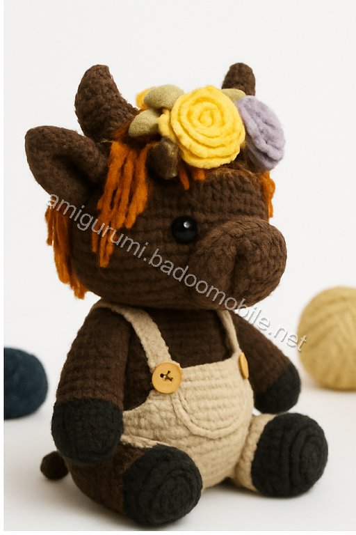 Amigurumi Highland Cow Free Pattern