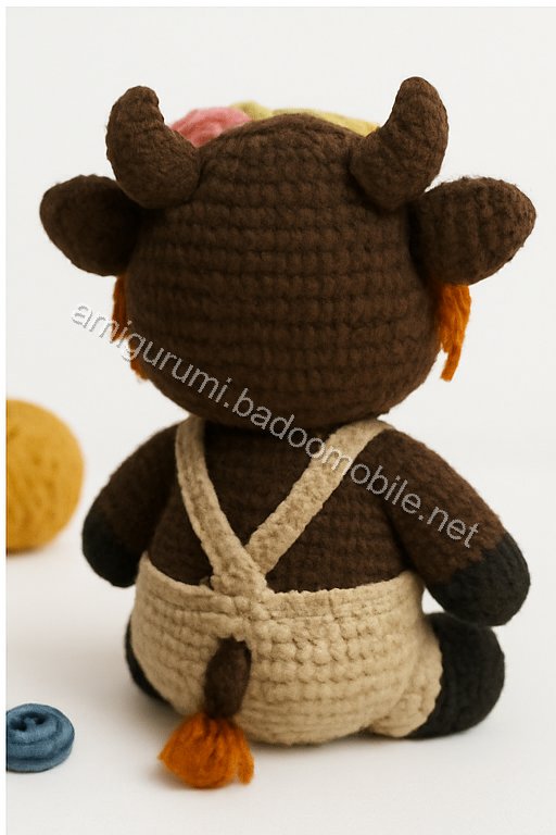 Amigurumi Highland Cow Free Pattern