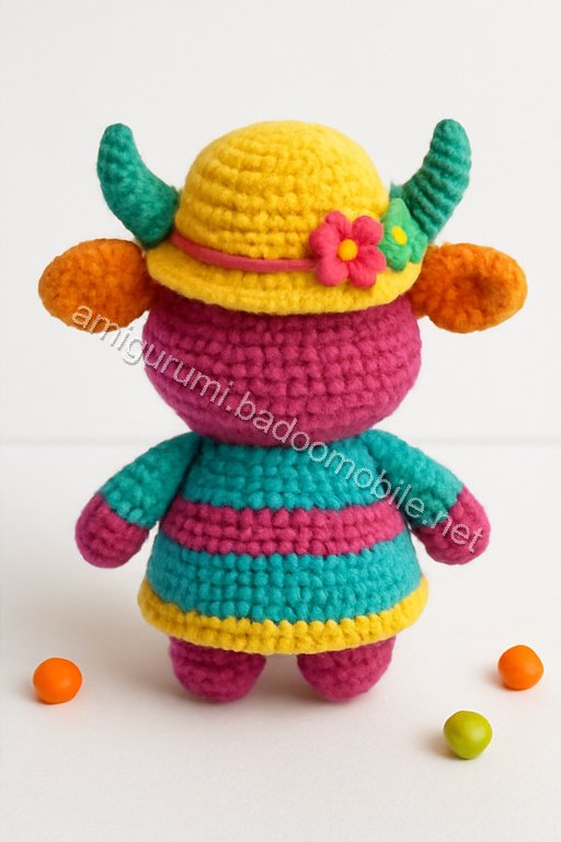 Amigurumi Highland Cow Free Pattern