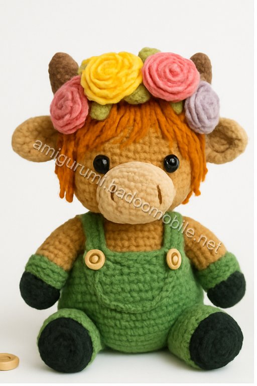 Amigurumi Highland Cow Free Pattern