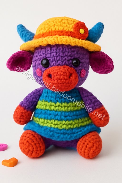 Amigurumi Highland Cow Free Pattern