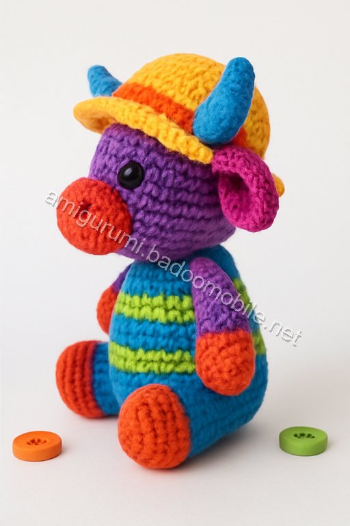 Amigurumi Highland Cow Free Pattern