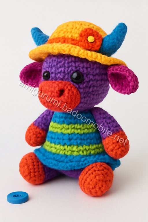 Amigurumi Highland Cow Free Pattern