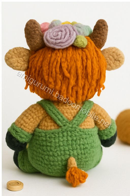 Amigurumi Highland Cow Free Pattern