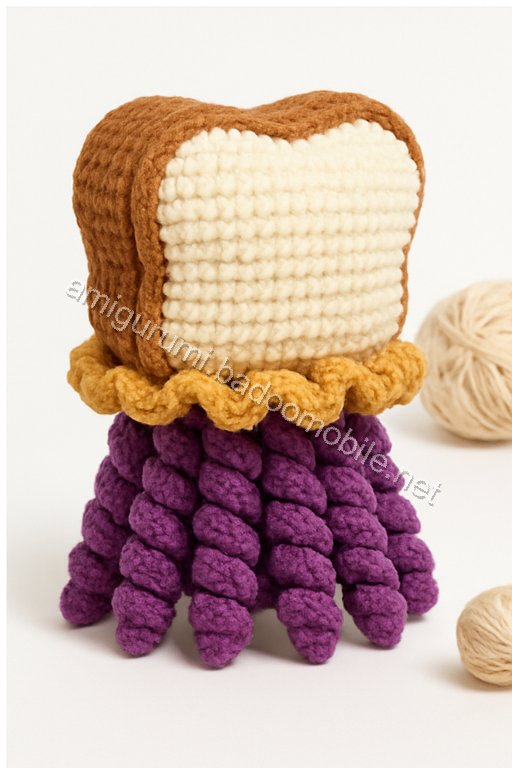 Amigurumi PB&J Jellyfish Free Pattern