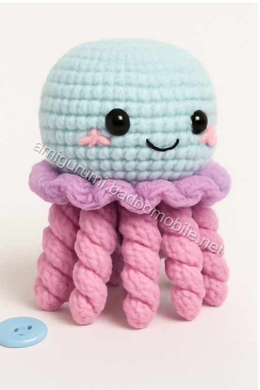 Amigurumi PB&J Jellyfish Free Pattern