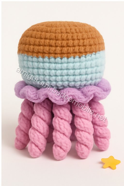 Amigurumi PB&J Jellyfish Free Pattern