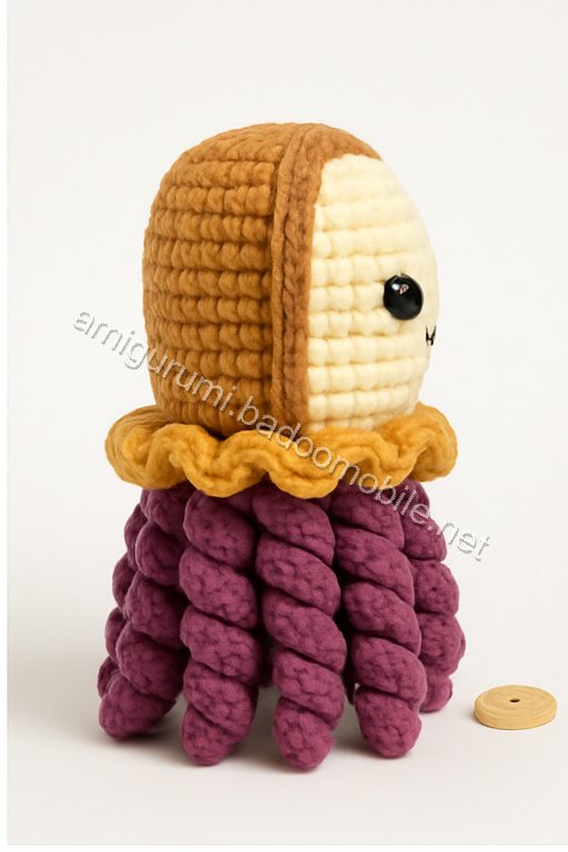 Amigurumi PB&J Jellyfish Free Pattern