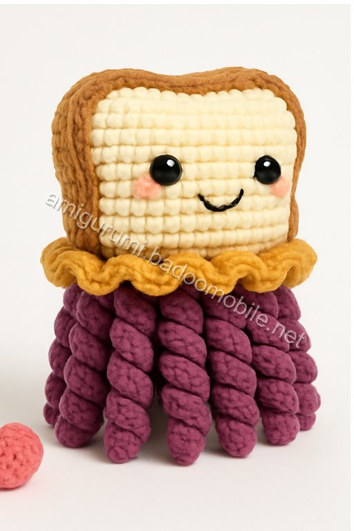 Amigurumi PB&J Jellyfish Free Pattern