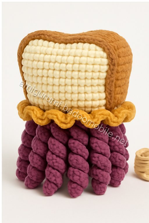 Amigurumi PB&J Jellyfish Free Pattern