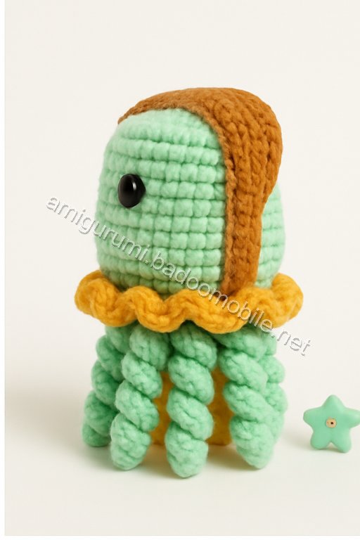 Amigurumi PB&J Jellyfish Free Pattern