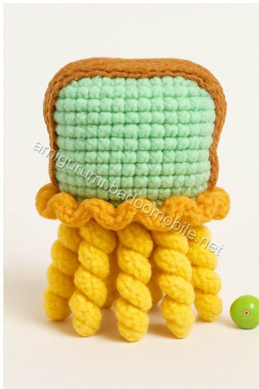 Amigurumi PB&J Jellyfish Free Pattern