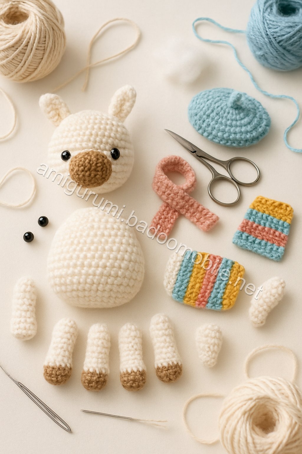 Amigurumi Llama Free Pattern