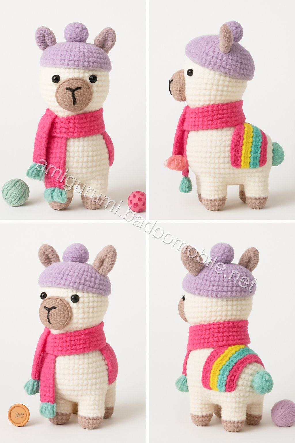 Amigurumi Llama Free Pattern