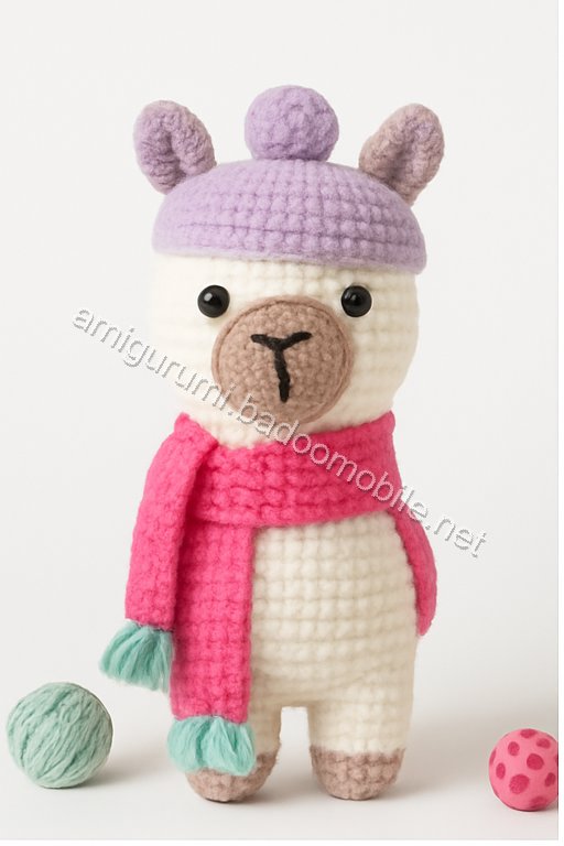 Amigurumi Llama Free Pattern