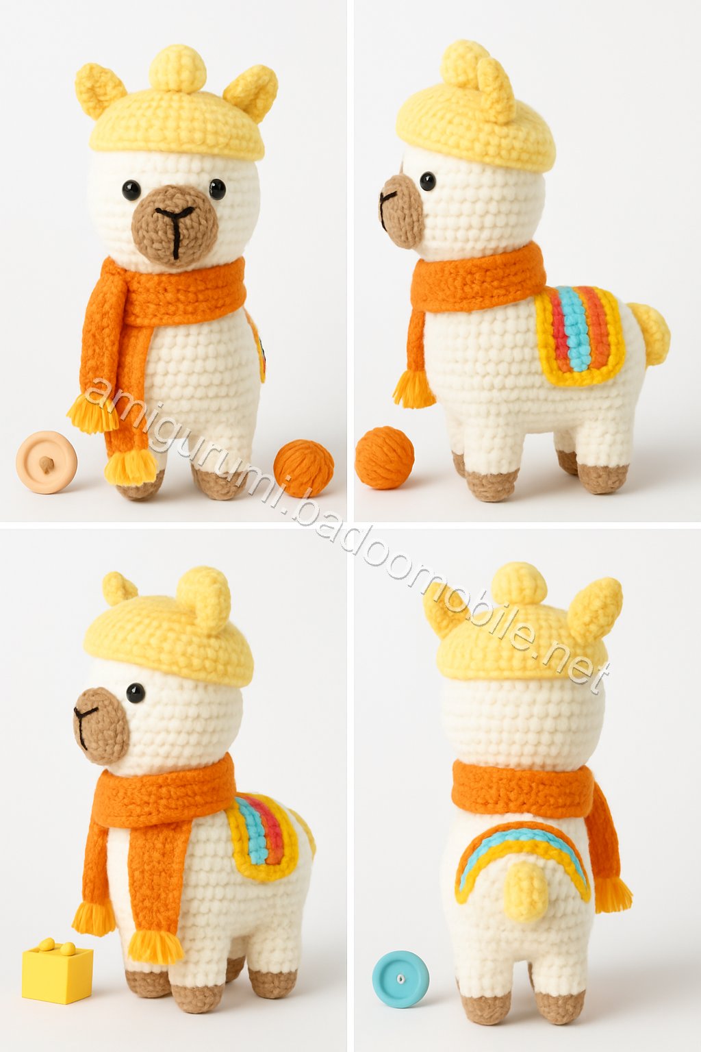 Amigurumi Llama Free Pattern