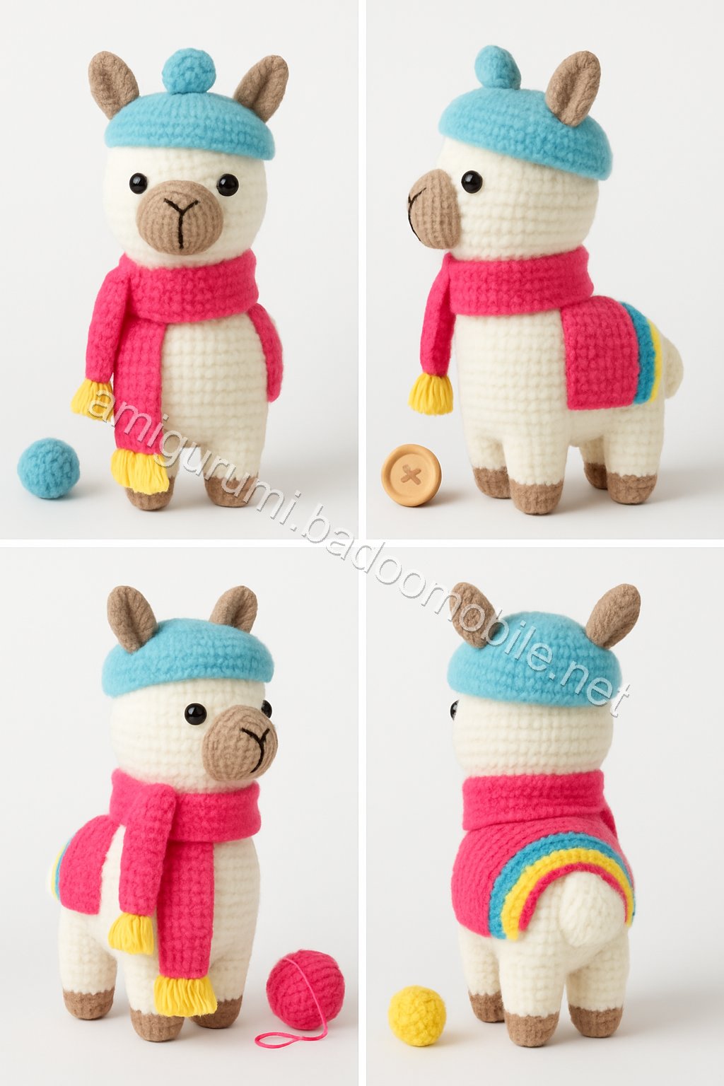Amigurumi Llama Free Pattern