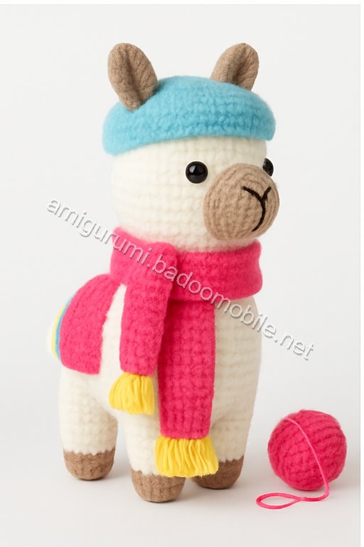 Amigurumi Llama Free Pattern