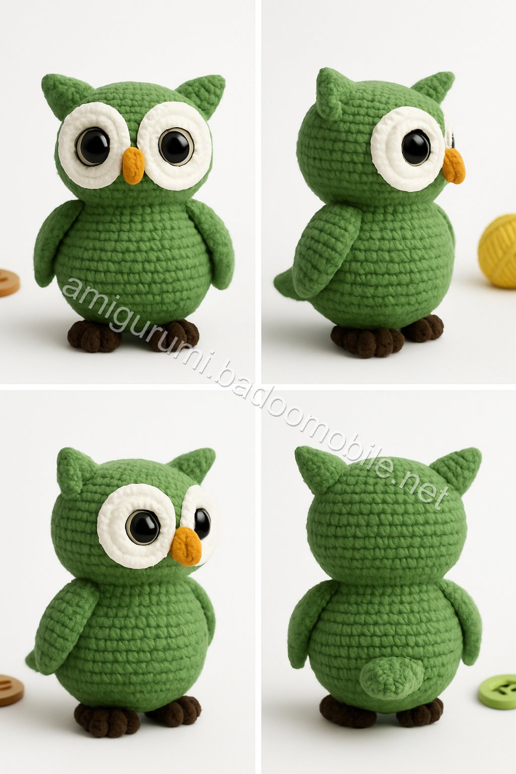 Amigurumi Owl Free Pattern