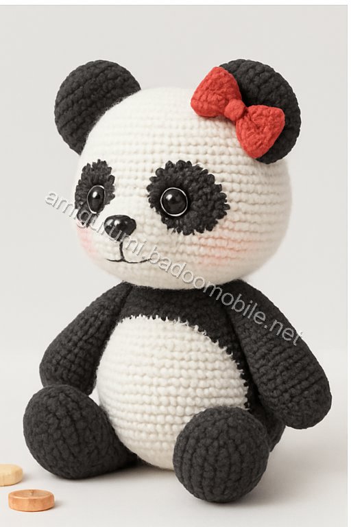 Amigurumi Panda Free Pattern