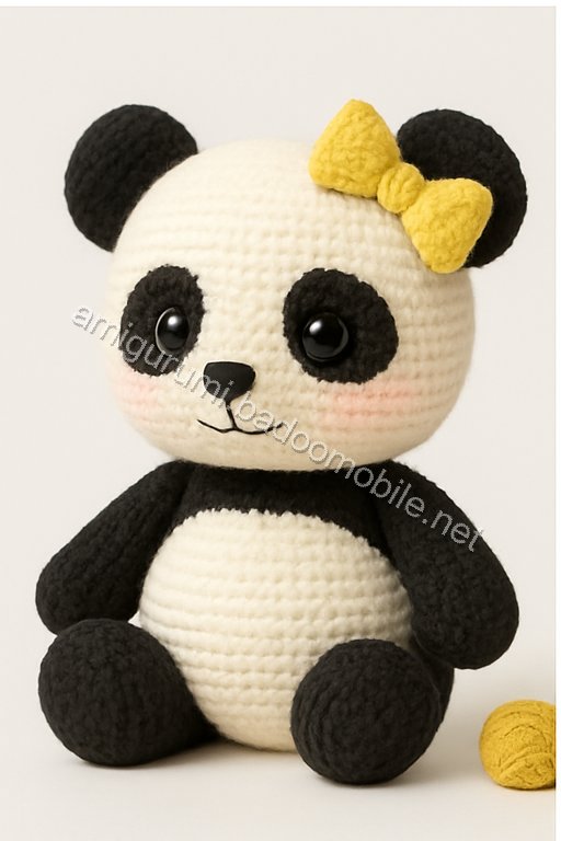 Amigurumi Panda Free Pattern