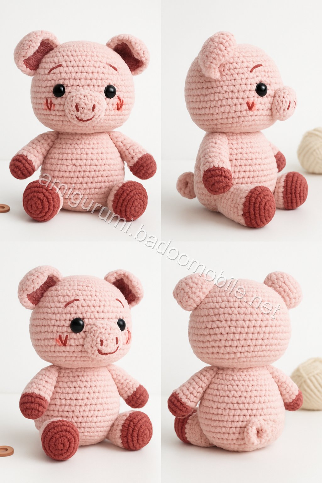 Amigurumi Pig Free Pattern