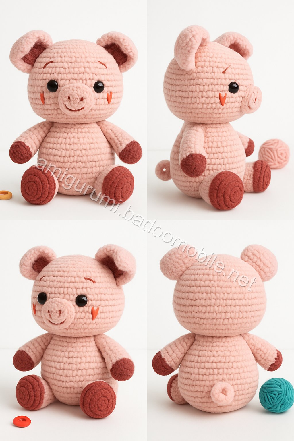 Amigurumi Pig Free Pattern