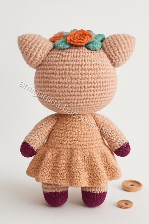 Amigurumi Springtime Piglet Free Pattern