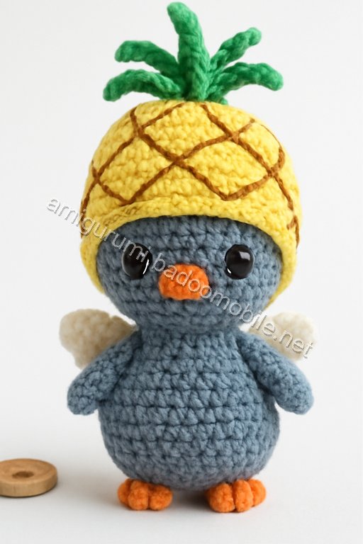Amigurumi Pineapple Peeper Free Pattern