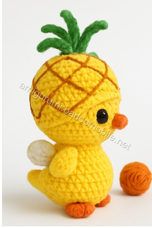 Amigurumi Pineapple Peeper Free Pattern