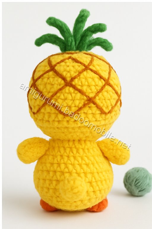 Amigurumi Pineapple Peeper Free Pattern