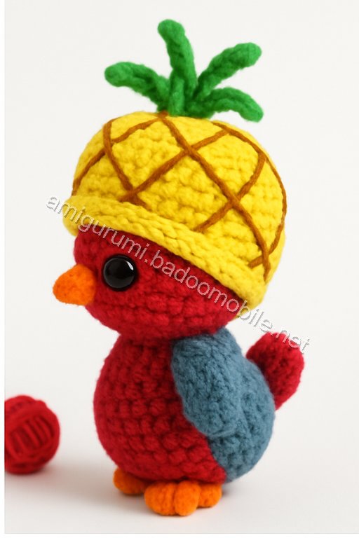 Amigurumi Pineapple Peeper Free Pattern