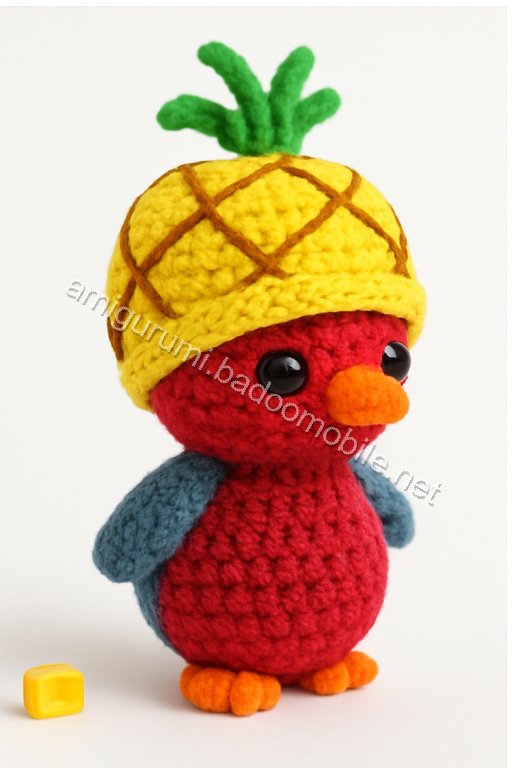 Amigurumi Pineapple Peeper Free Pattern