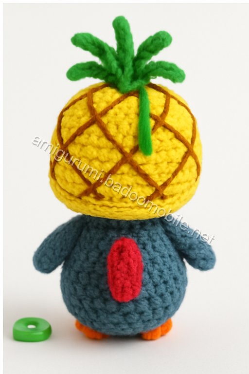 Amigurumi Pineapple Peeper Free Pattern