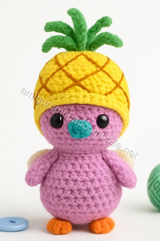 Amigurumi Pineapple Peeper Free Pattern