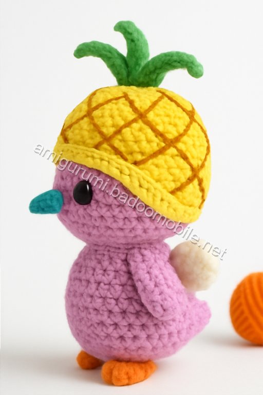 Amigurumi Pineapple Peeper Free Pattern