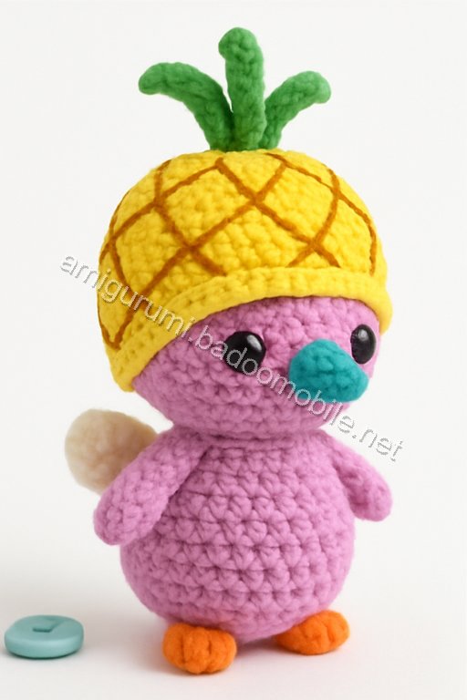 Amigurumi Pineapple Peeper Free Pattern