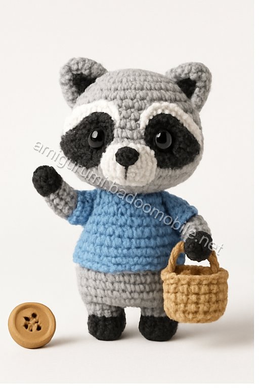 Amigurumi Raccoon Free Pattern