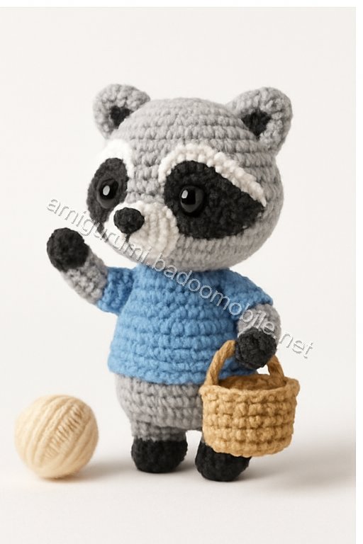 Amigurumi Raccoon Free Pattern