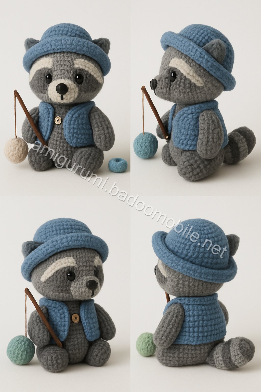Amigurumi Raccoon Free Pattern
