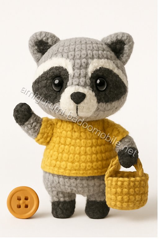 Amigurumi Raccoon Free Pattern