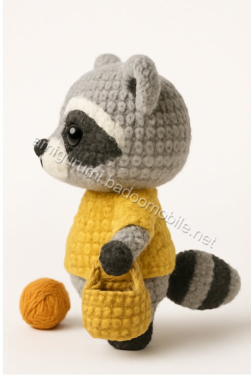 Amigurumi Raccoon Free Pattern