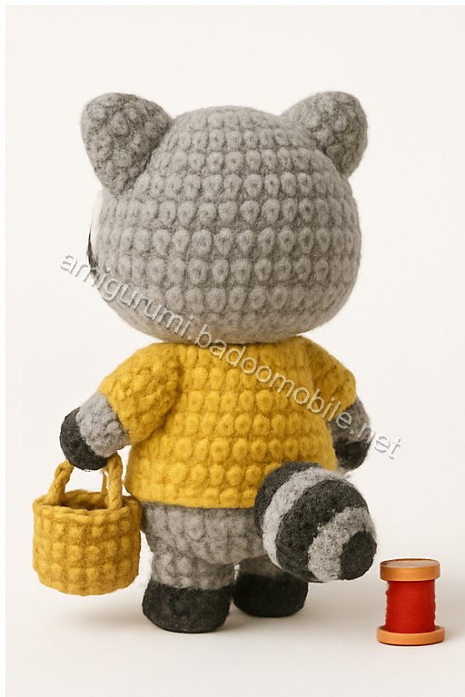 Amigurumi Raccoon Free Pattern