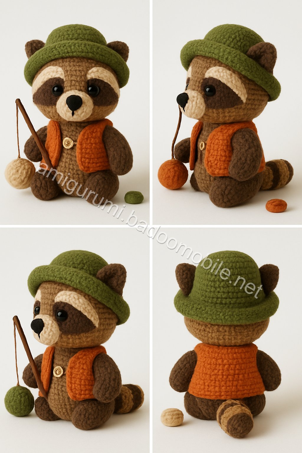 Amigurumi Raccoon Free Pattern