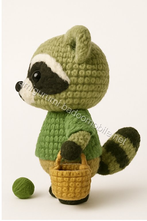 Amigurumi Raccoon Free Pattern