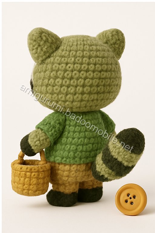 Amigurumi Raccoon Free Pattern