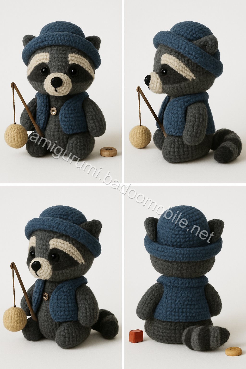 Amigurumi Raccoon Free Pattern