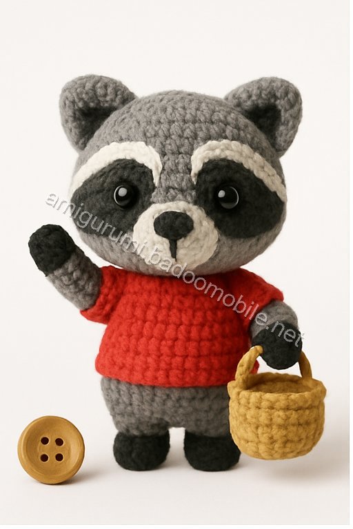 Amigurumi Raccoon Free Pattern