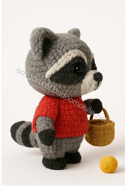 Amigurumi Raccoon Free Pattern
